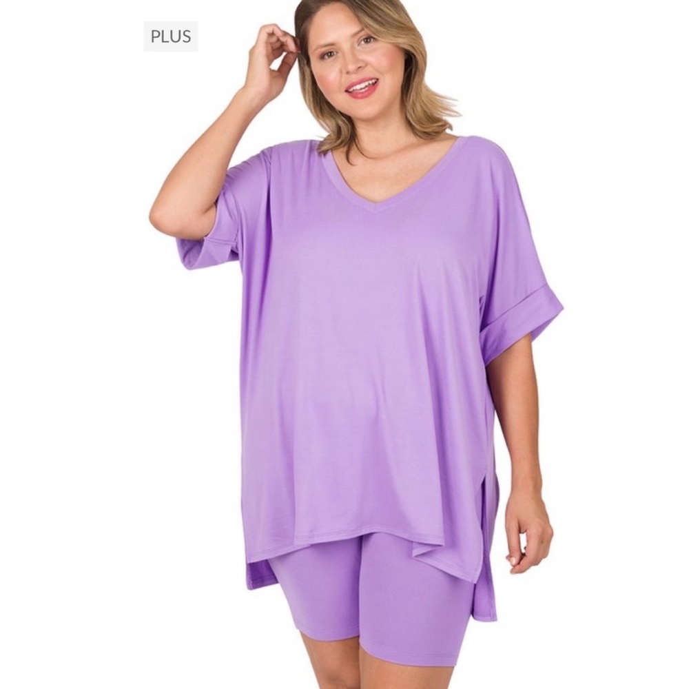 Plus Size Biker Lounge Sets